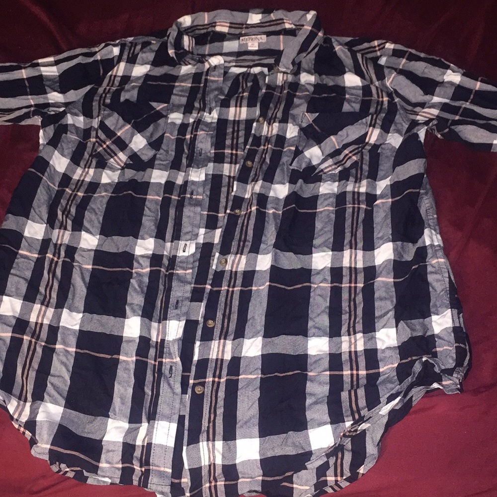 Multi Colored Button Down (Xl) - image 1